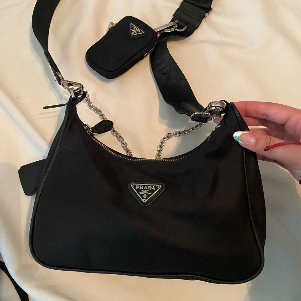 Black Prada Crossbody